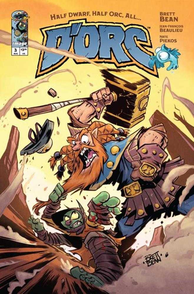 Dorc 3 Cover A Brett Bean - Cadets Toys & Comics