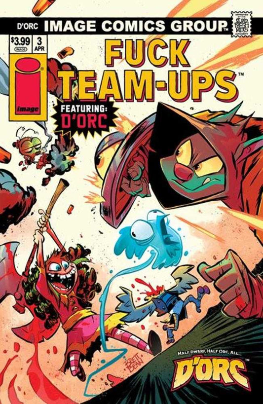 Dorc 3 Cover D Brett Bean I Hate Fairyland Team Up Nsfw Variant - Cadets Toys & Comics