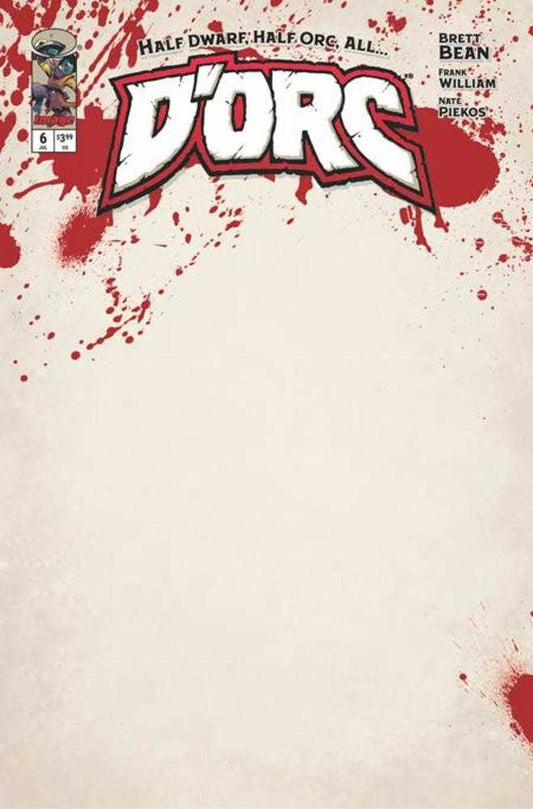 Dorc 6 Cover E Blank Sketch Variant - Cadets Toys & Comics