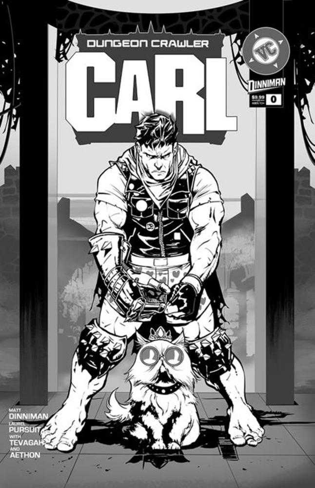 Dungeon Crawler Carl Special Edition 0 Cover B Nathan Gooden Absolute Batman Homage Black & White Variant - Cadets Toys & Comics