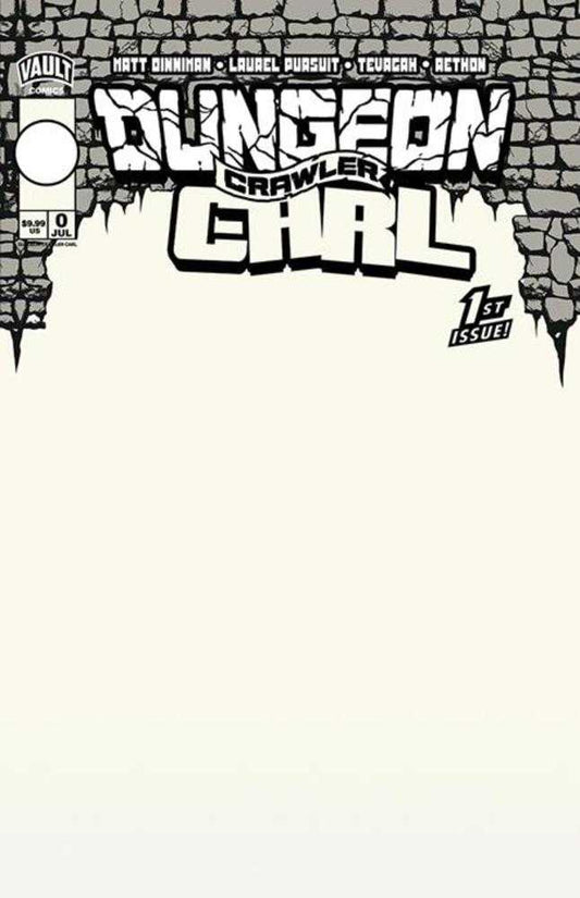 Dungeon Crawler Carl Special Edition 0 Cover E Blank Sketch Variant - Cadets Toys & Comics