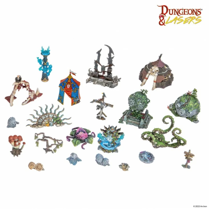 Dungeon & Lasers Dragon Ancient Ruins - Cadets Toys & Comics