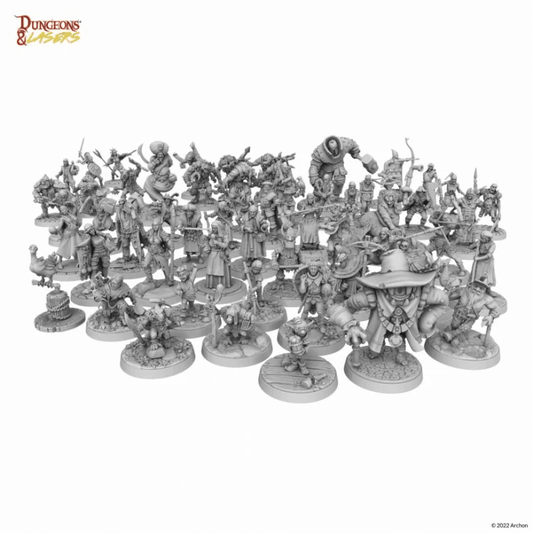 Dungeon & Lasers Dragon NPC Miniature Pack - Cadets Toys & Comics