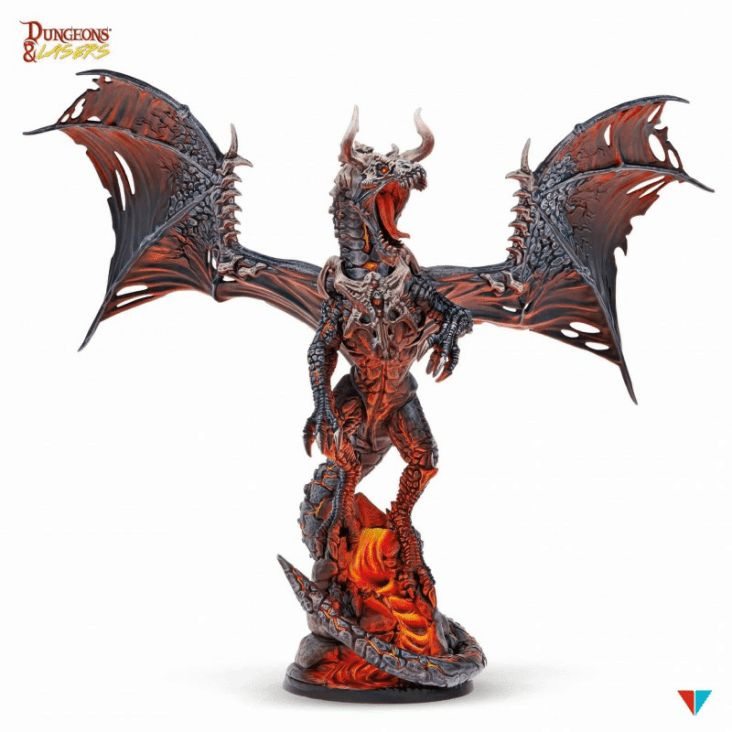Dungeon & Lasers Dragon of Schmargonrog - Cadets Toys & Comics