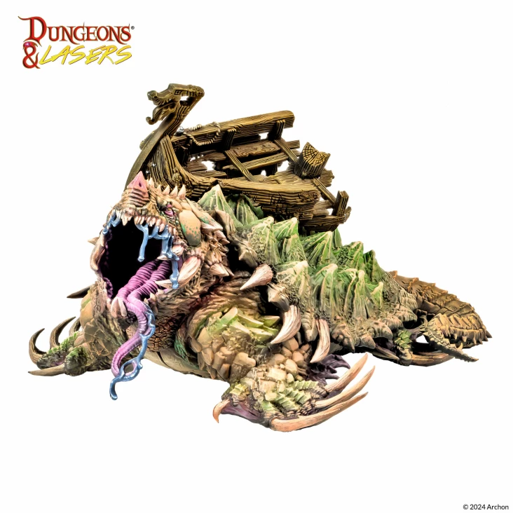 Dungeon & Lasers Dragon Turtle - Cadets Toys & Comics