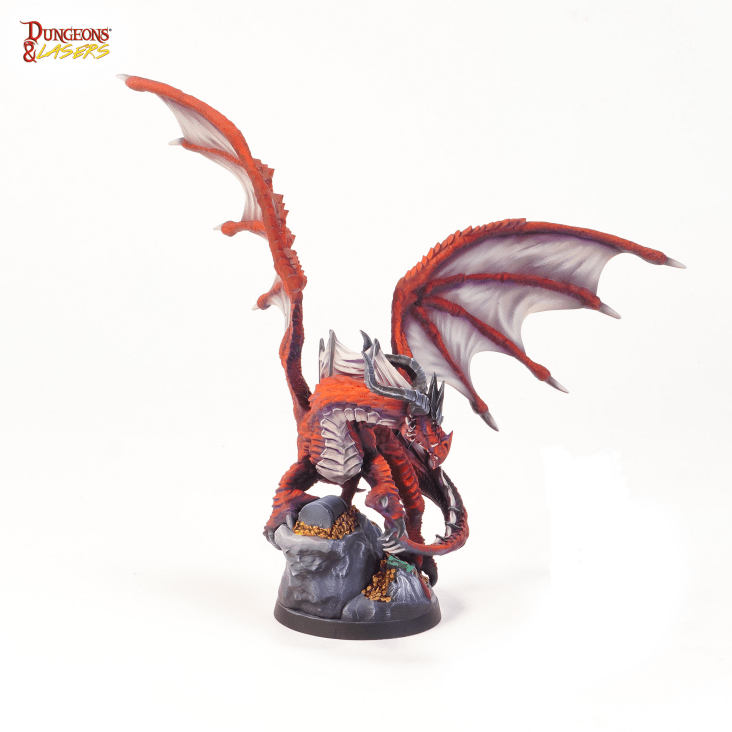 Dungeon & Lasers Thos the Young Dragon - Cadets Toys & Comics