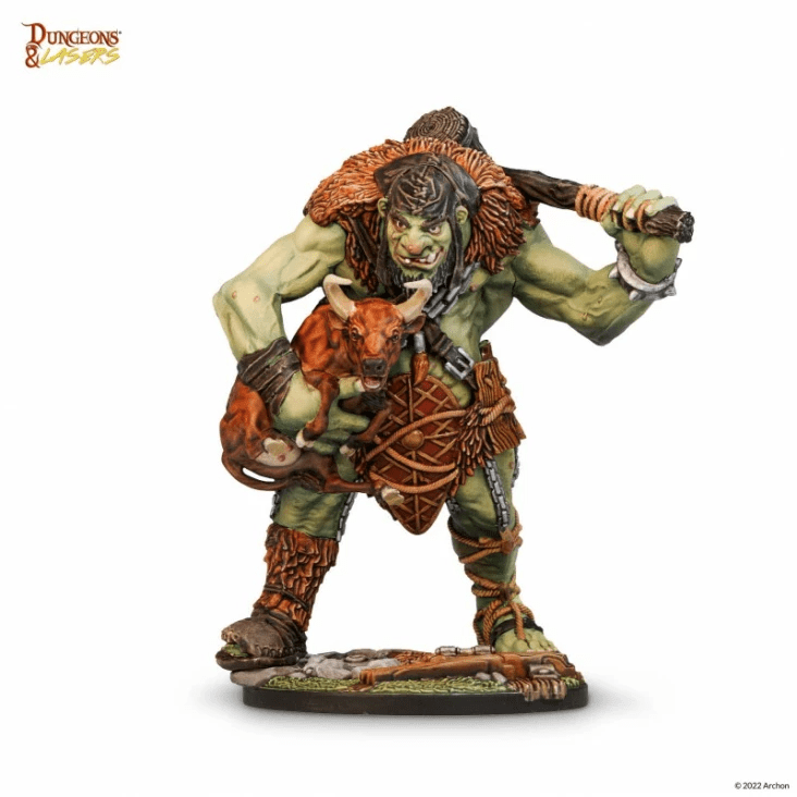 Dungeon & Lasers Yahazzal the Hungry Troll - Cadets Toys & Comics