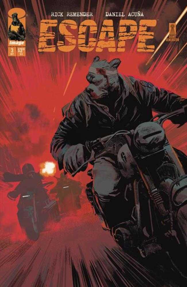 Escape #3 Portada A Daniel Acuña