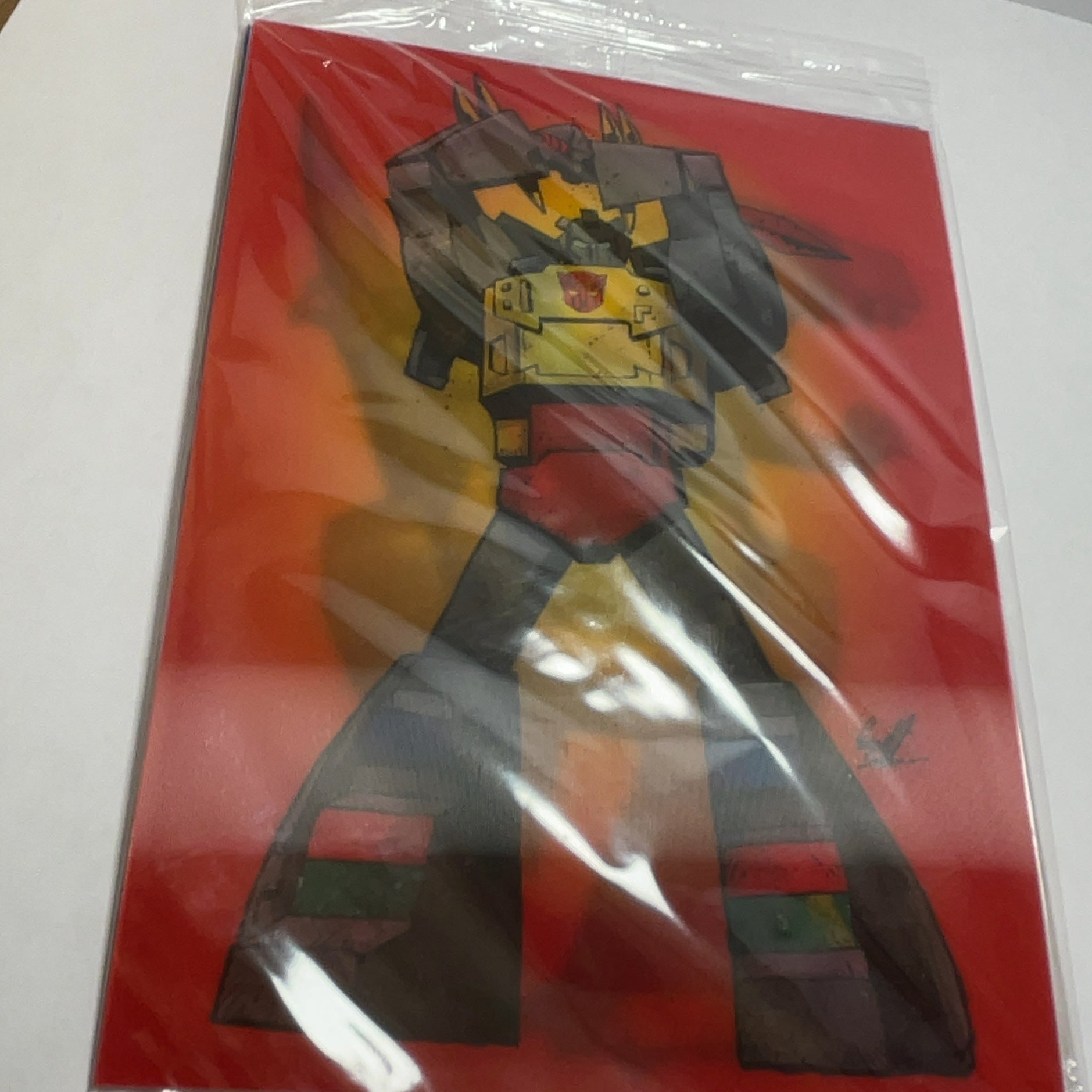 Transformers Jazz and Grimlock Lenticular Art Print 2 Pc Set Hasbro Pulse Exclusive - photo 4