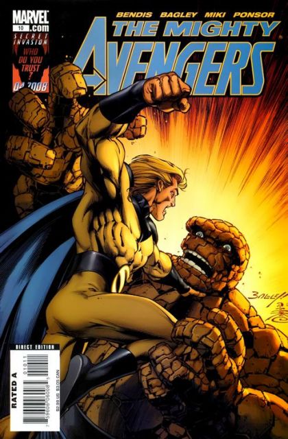 Mighty Avengers, Vol. 1 #10 - Time Is On No One's Side
