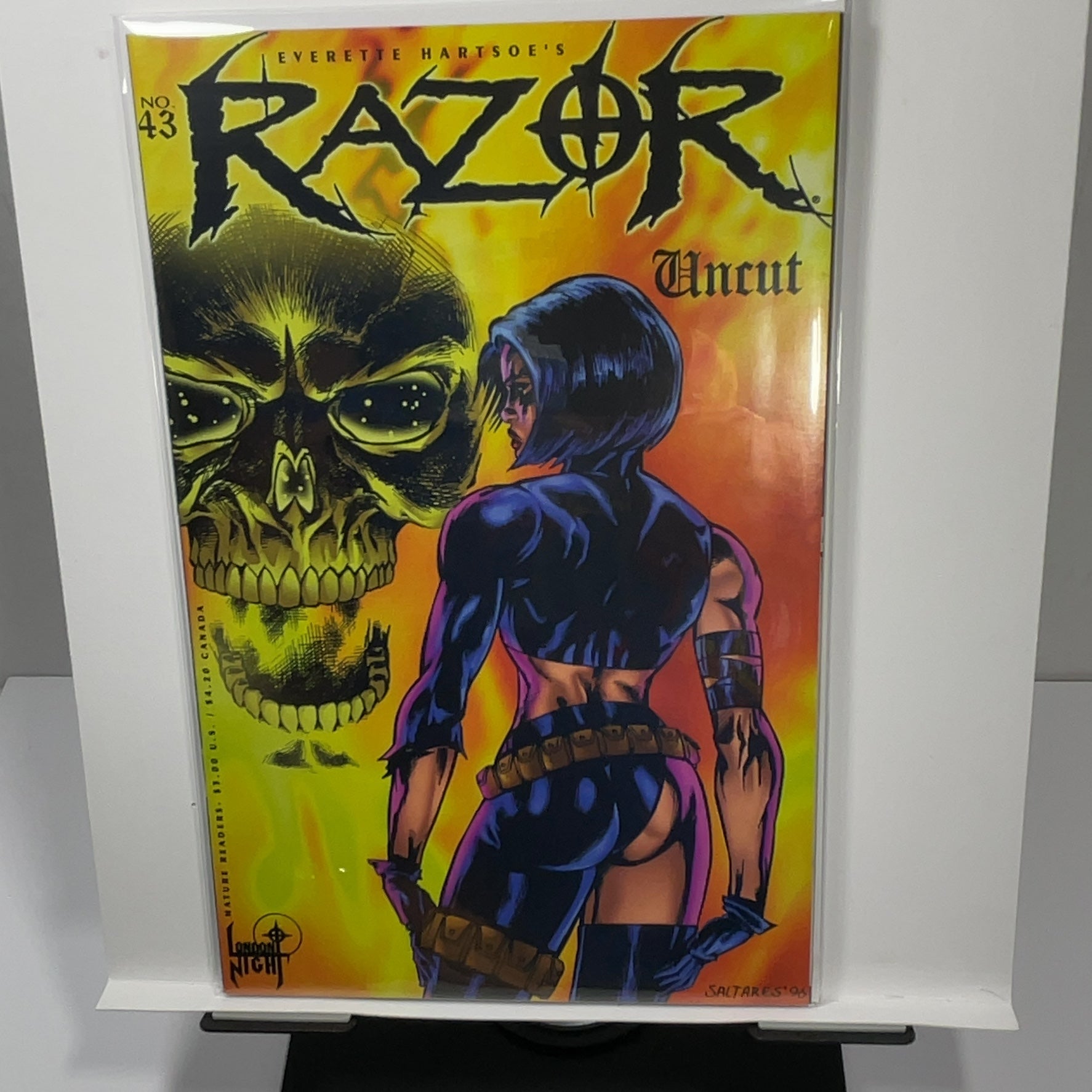 Razor Uncut #41-45 Comic Lot London Night Studios — photo 4