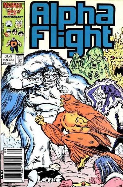 Alpha Flight, Vol. 1 #38B (Newsstand Edition)