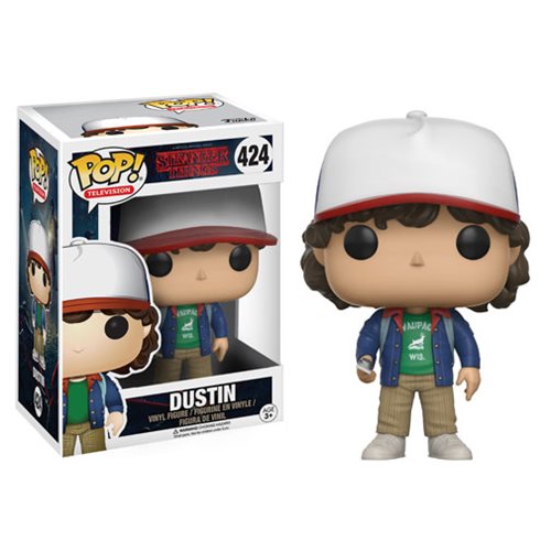 Pop Stranger Things Dustin with Compass Vinyl Figure