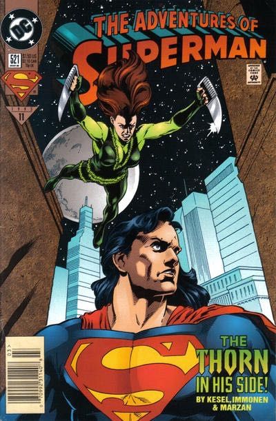 The Adventures of Superman #521 (Newsstand Edition)