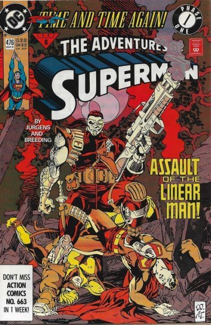 The Adventures of Superman #476 (Direct Edition)
