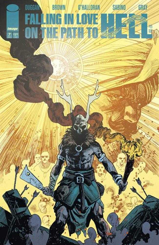 Falling In Love On The Path To Hell 7 Cover A Garry Brown (Mature) - Cadets Toys & Comics