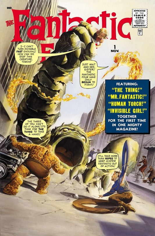 Fantastic Four 1 Facsimile Edition Alex Ross Variant [New Printing 2] - Cadets Toys & Comics