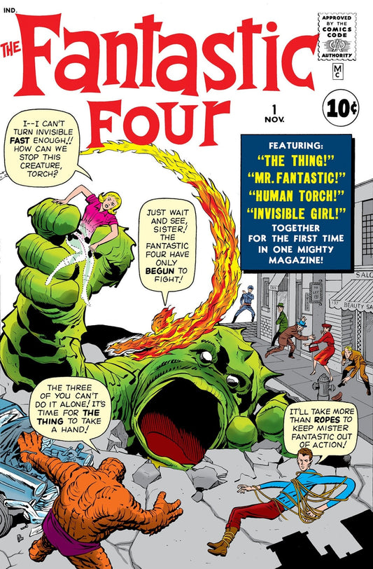 Fantastic Four 1 Facsimile Edition Foil Variant [New Printing] - Cadets Toys & Comics
