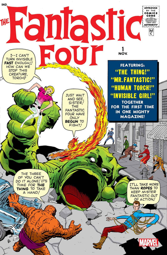 Fantastic Four 1 Facsimile Edition [New Printing 2] - Cadets Toys & Comics