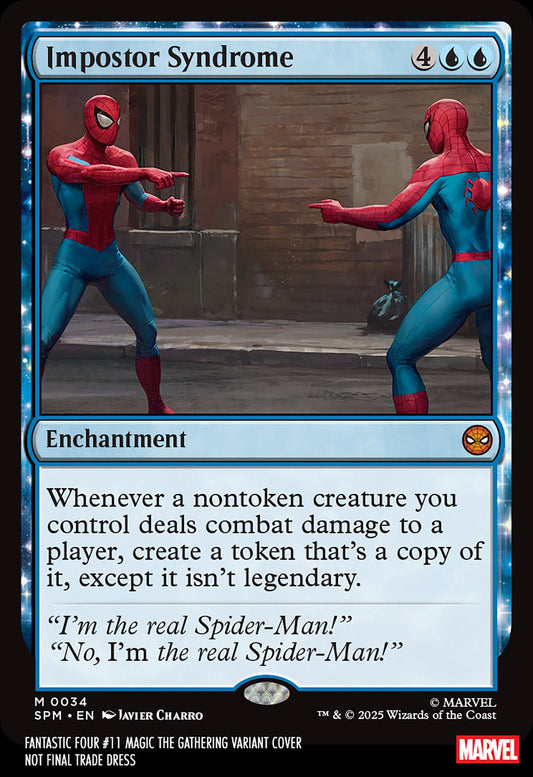 Fantastic Four 11 Javier Charro Magic: The Gathering Variant - Cadets Toys & Comics