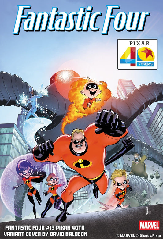 Fantastic Four 13 David Baldeon Pixar 40 Th Variant - Cadets Toys & Comics