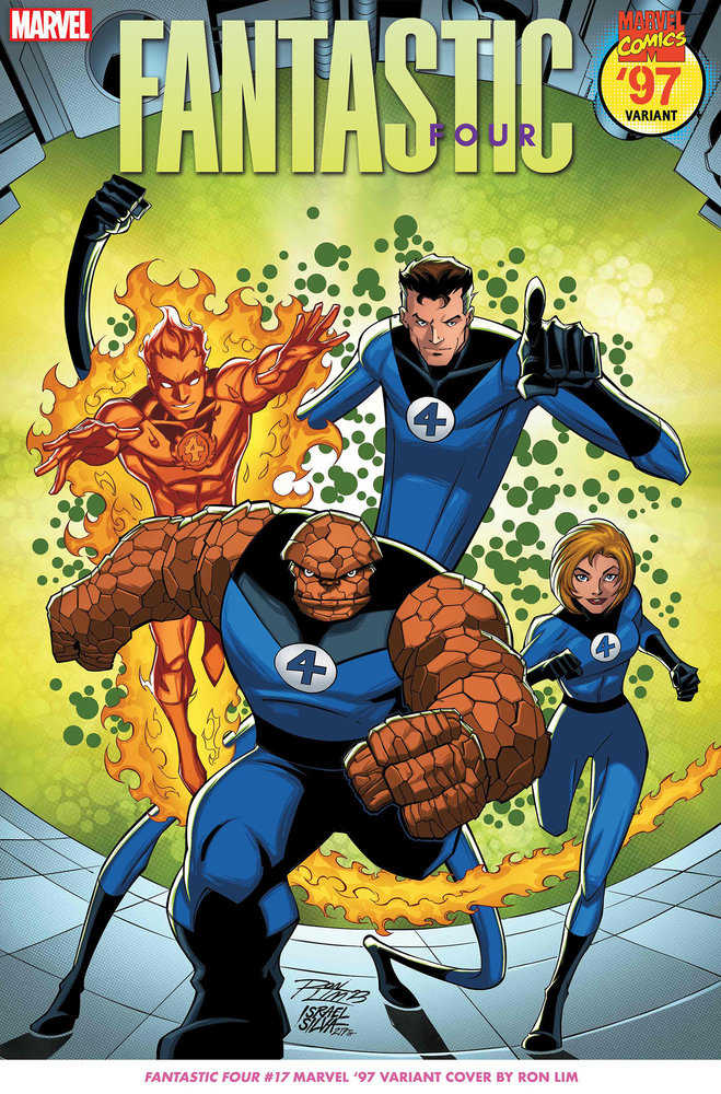 Fantastic Four 17 Ron Lim Marvel 97 Variant - Cadets Toys & Comics