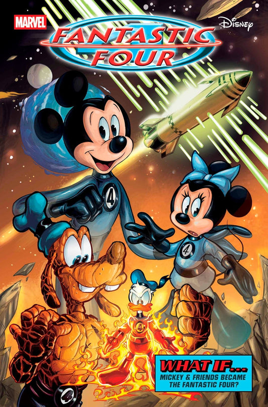 Fantastic Four 30 Ciro Cangialosi Disney What If? Fantastic Four Homage Variant [Doom] - Cadets Toys & Comics