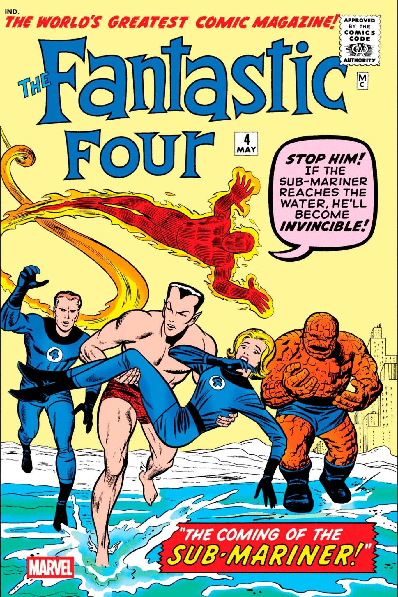 Fantastic Four 4 Facsimile Edition - Cadets Toys & Comics