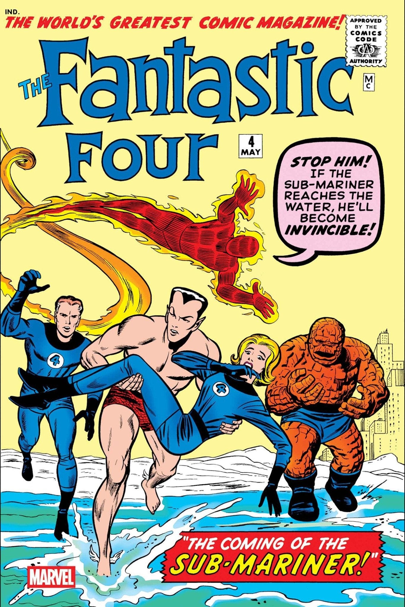 Fantastic Four 4 Facsimile Edition Foil Variant - Cadets Toys & Comics