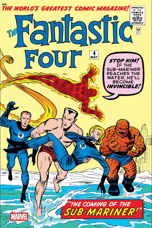 Fantastic Four 4 Facsimile Edition Foil Variant - Cadets Toys & Comics