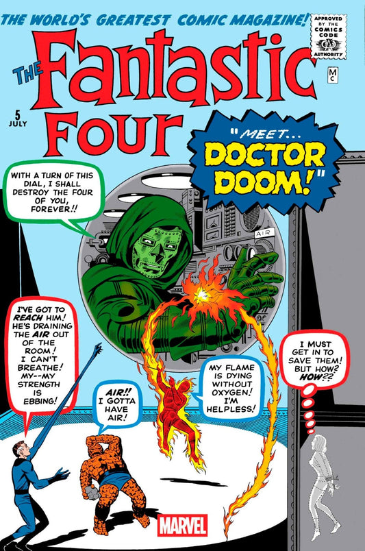Fantastic Four 5 Facsimile Edition - Cadets Toys & Comics