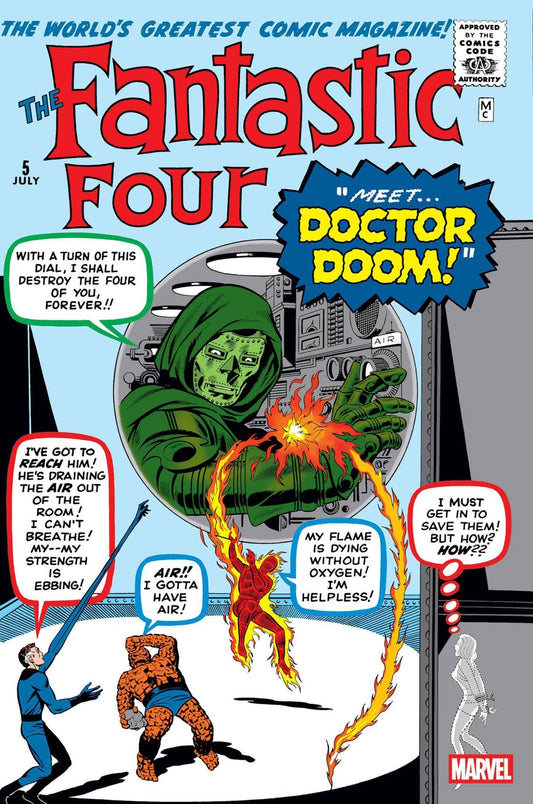 Fantastic Four 5 Facsimile Edition Foil Variant - Cadets Toys & Comics