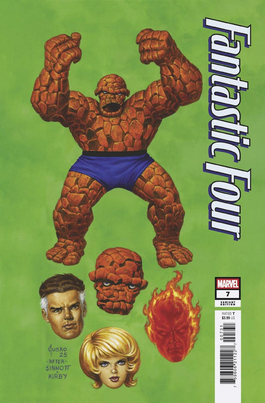 Fantastic Four 7 Joe Jusko Variant - Cadets Toys & Comics