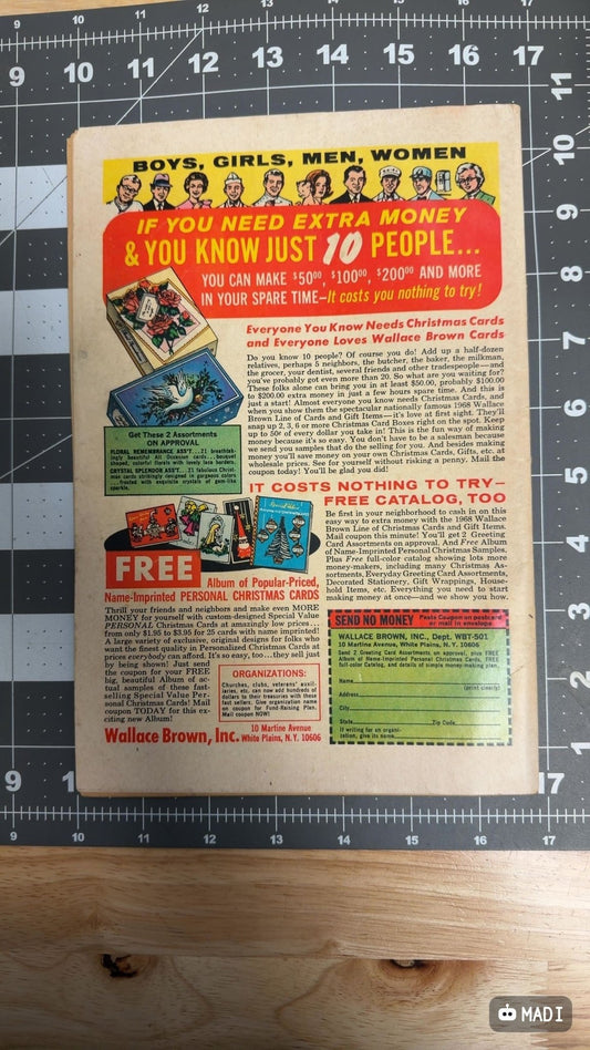 Fantastic Four #79 Marvel Comics 1968 The Thing This Monster Forever — photo 2