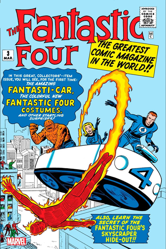 Fantastic Four Facsimile Edition 3 - Cadets Toys & Comics