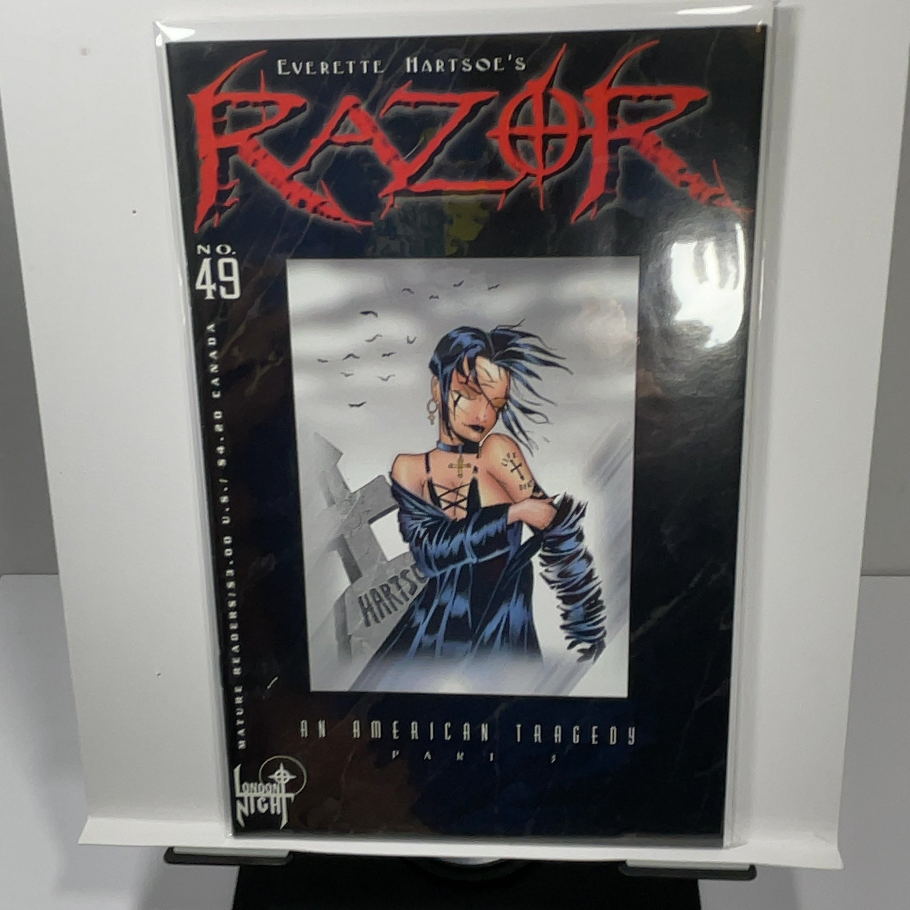 Razor #45-51 London Night Comic Lot Everette Hartsoe — photo 5