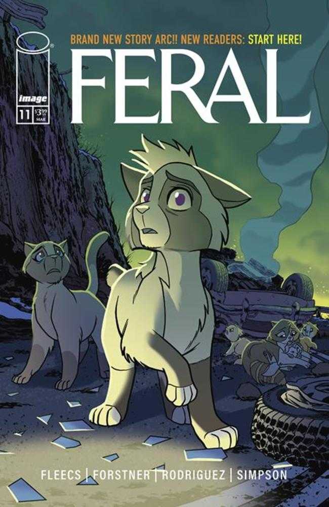 Feral 11 Cover A Tony Fleecs & Trish Forstner - Cadets Toys & Comics