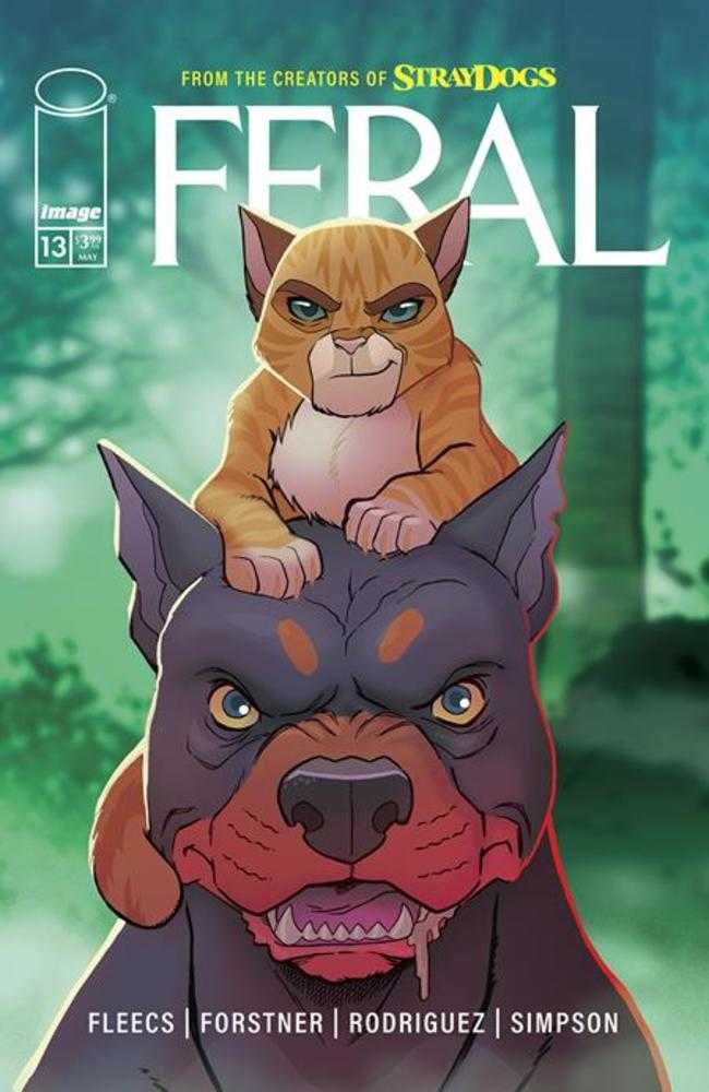 Feral #13 Portada A Trish Forstner y Tony Fleecs