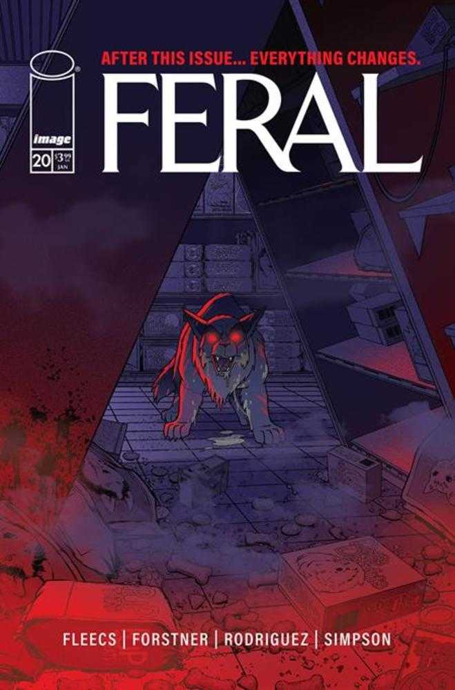 Feral 20 Cover A Tony Fleecs & Trish Forstner - Cadets Toys & Comics