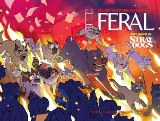 Feral 25 Cover A Tony Fleecs & Trish Forstner Wraparound - Cadets Toys & Comics