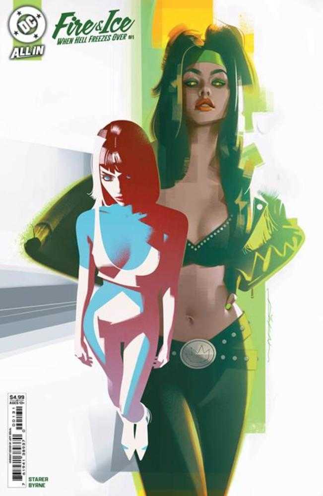 Fire & Ice When Hell Freezes Over 1 (Of 6) Cover C Jeff Dekal Card Stock Variant - Cadets Toys & Comics