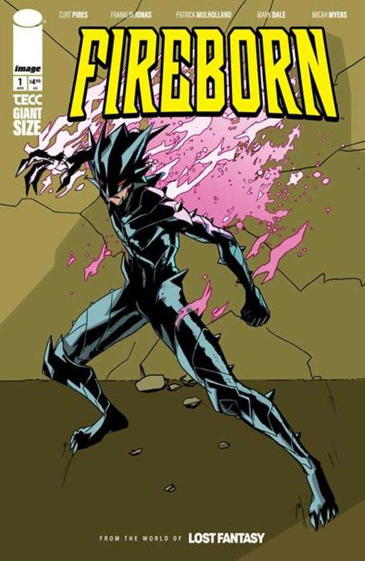 Fireborn 1 Cover B Patrick Mulholland Invincible Homage Variant - Cadets Toys & Comics