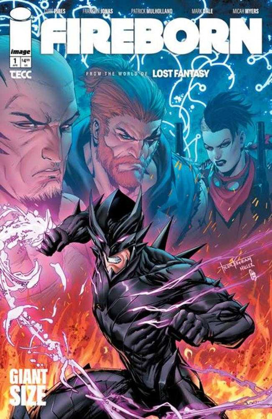 Fireborn 1 Cover K Tyler Kirkham Variant - Cadets Toys & Comics