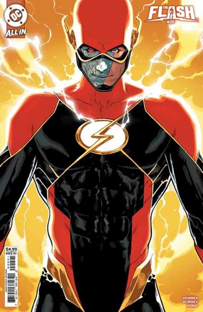 Flash 20 Cover B Jeff Spokes Card Stock Variant - Cadets Toys & Comics