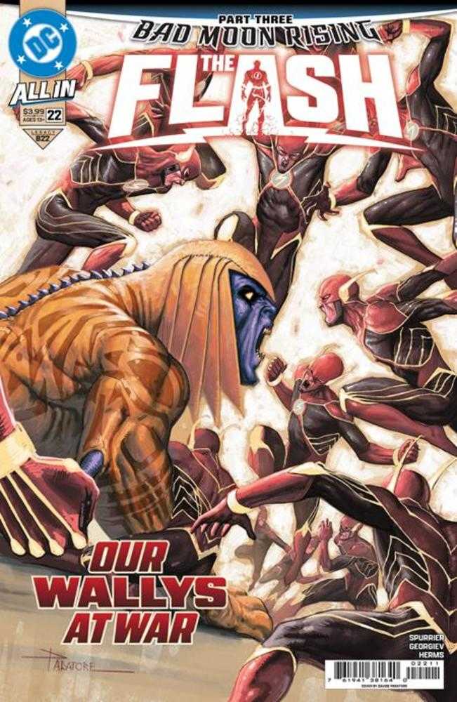 Flash #22 Portada de Davide Paratore