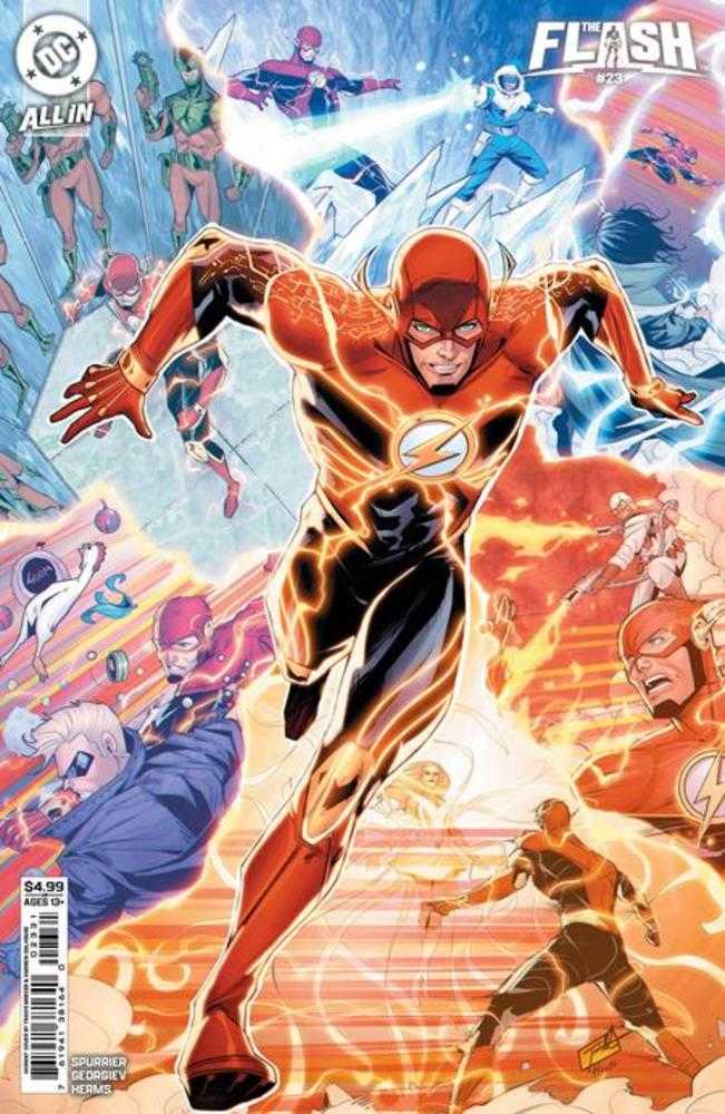 Flash #23 Portada C Travis Mercer Variante en cartulina