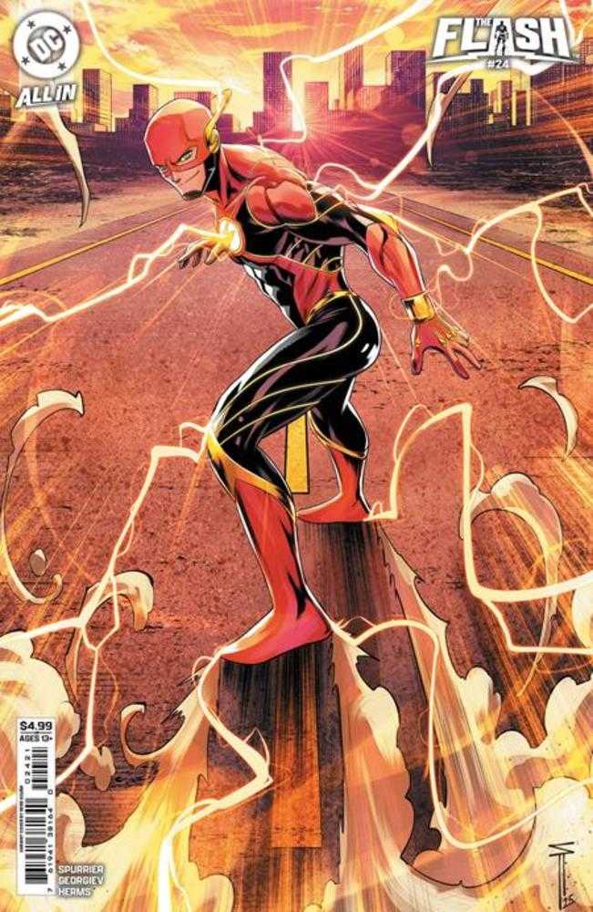 Flash #24 Portada B Serg Acuna Variante en cartulina