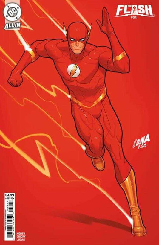 Flash 34 Cover C David Nakayama Card Stock Variant - Cadets Toys & Comics