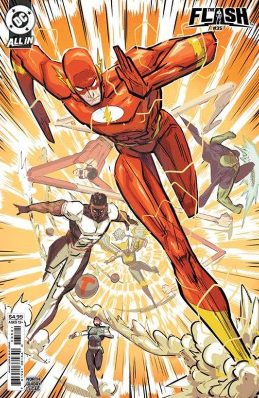 Flash 35 Cover B Riley Rossmo Card Stock Variant - Cadets Toys & Comics