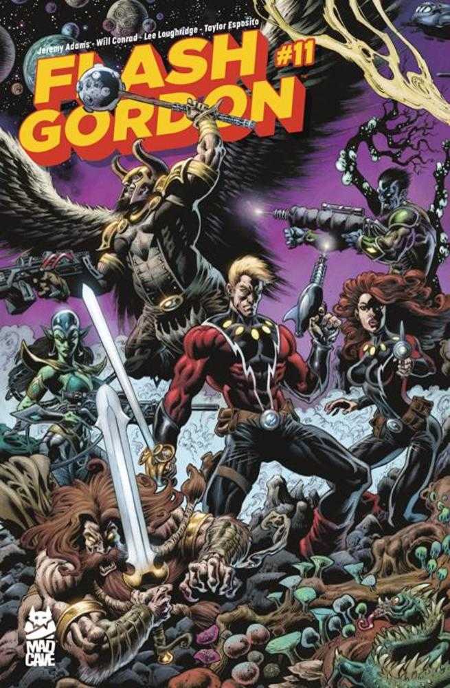 Flash Gordon #11 Portada B Variante de Kyle Hotz